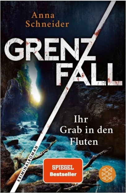 Cover Anna Schneider Grenzfall - Zu sehen ist eine Grotte mit Lichteinfall von außen.
